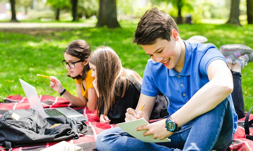 Students participating in summer programs to gain skills, confidence and experiences for college success and student profile.
